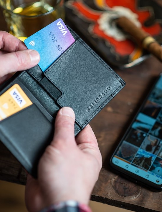 credit cards in wallet