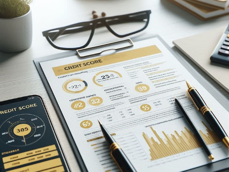 Credit score report